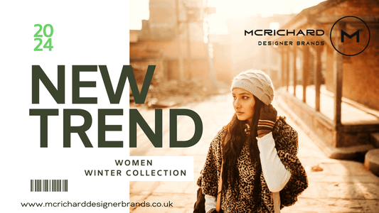 winter season and woman wearing designer coat with scarf, gloves and beanie hat