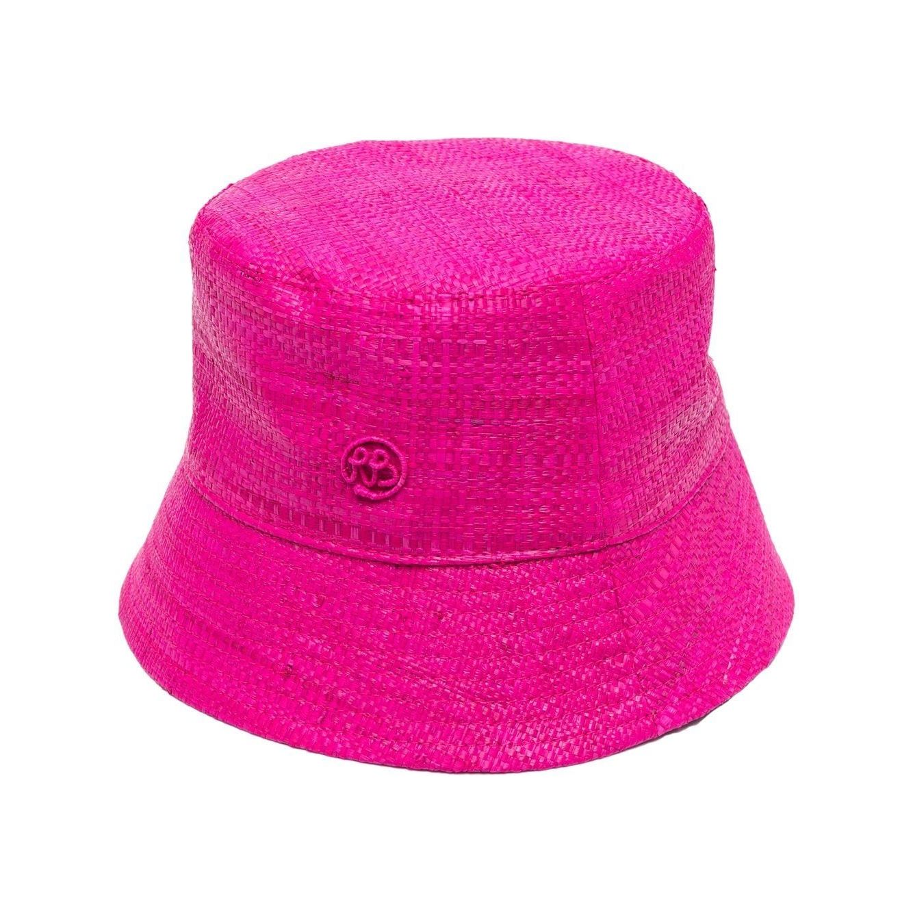 RUSLAN BAGINSKIY Hats Pink Scarves Hats & Gloves Ruslan Baginskiy Violet Red