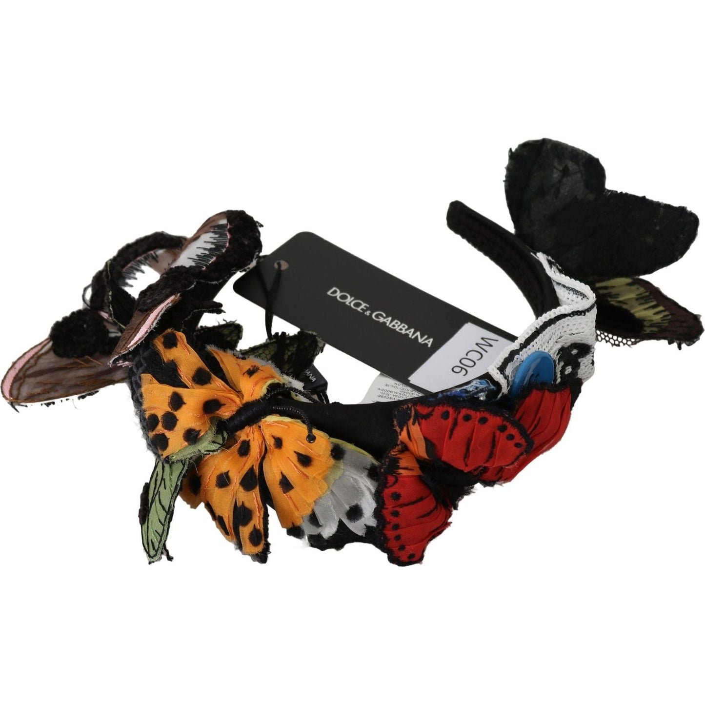 Dolce & Gabbana Elegant Floral Silk Headband Diadem Diadem Dolce & Gabbana Rosy Brown