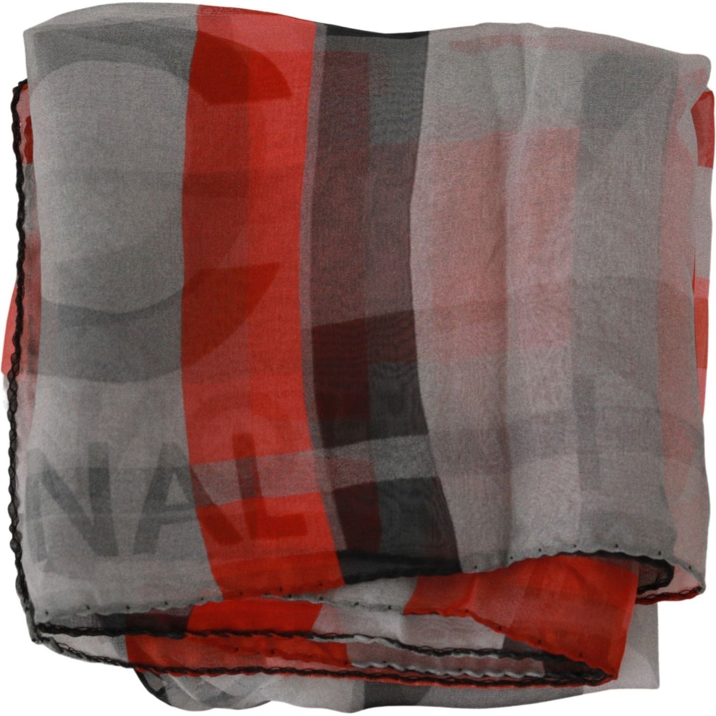 Costume National Elegant Silk Scarf Bandana Hat for Men Scarf Costume National Dim Gray