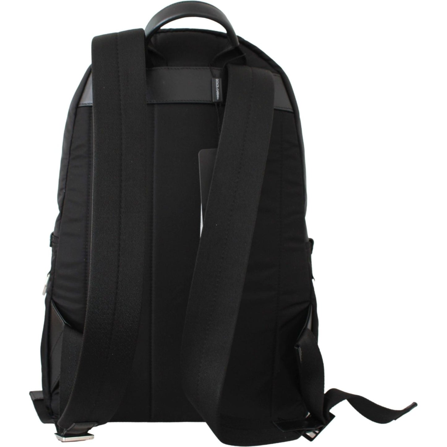 Dolce & Gabbana Golden Pig Motif Luxe Backpack Backpack Dolce & Gabbana Black