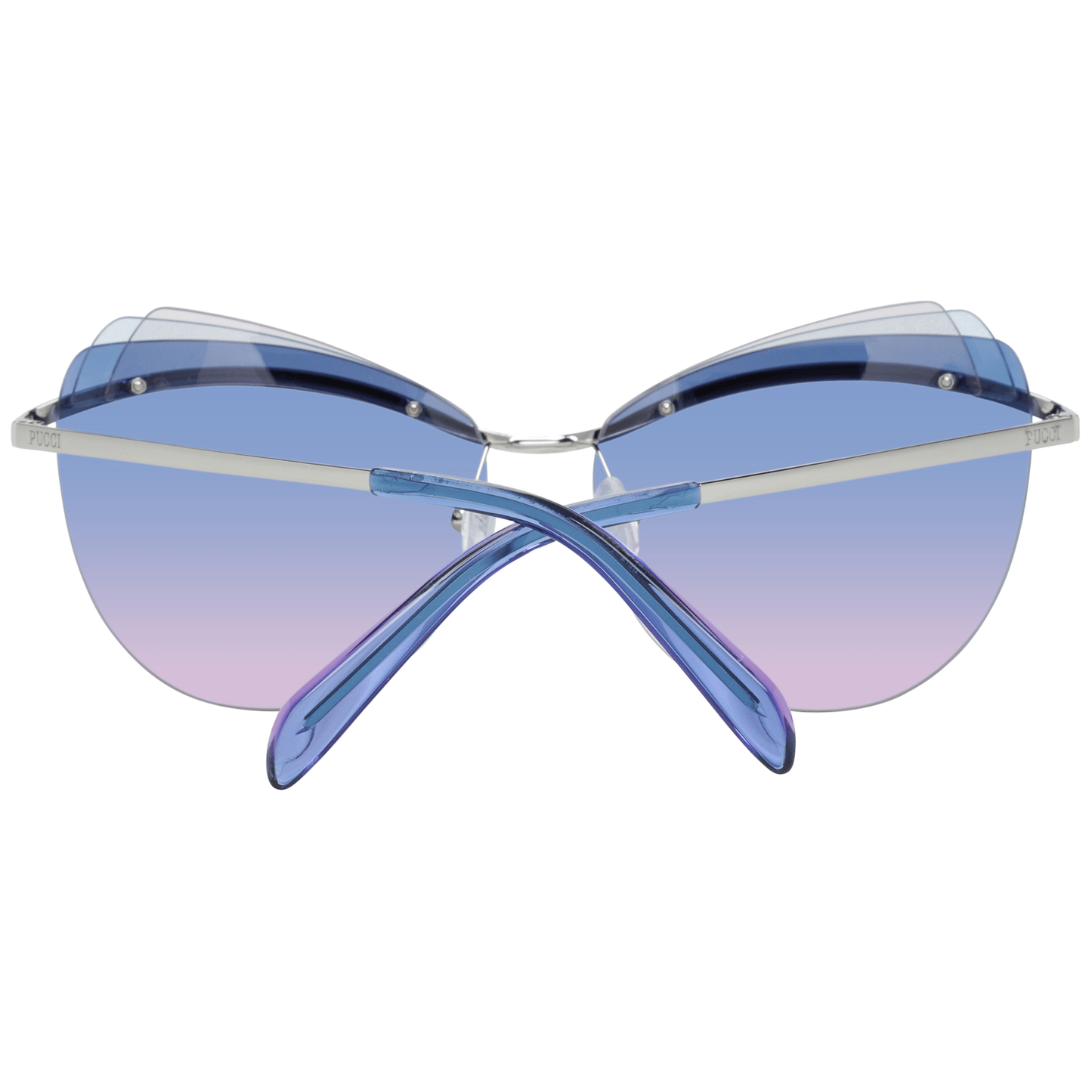 Emilio Pucci Gold Women Sunglasses Emilio Pucci Dark Gray