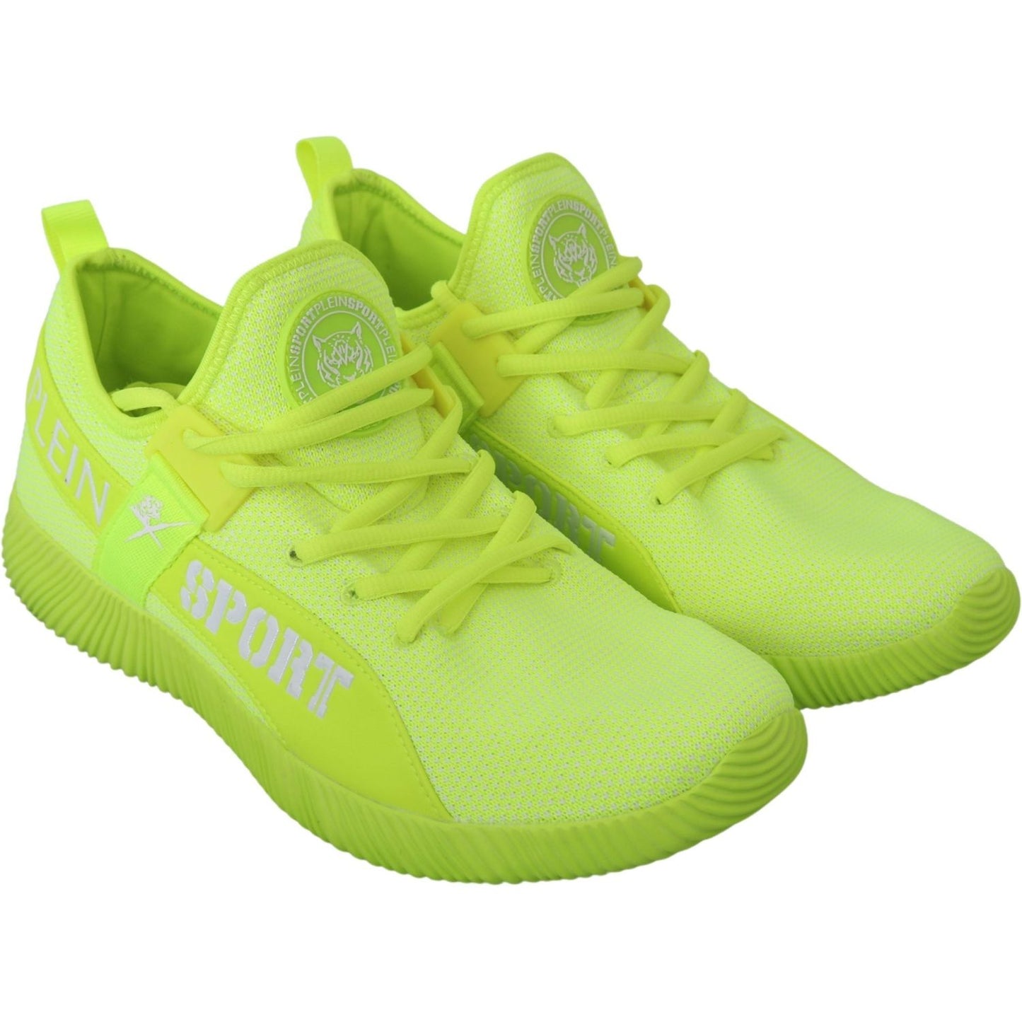 Philipp Plein Stylish Light Green Casual Sneakers MAN SNEAKERS Philipp Plein Yellow Green