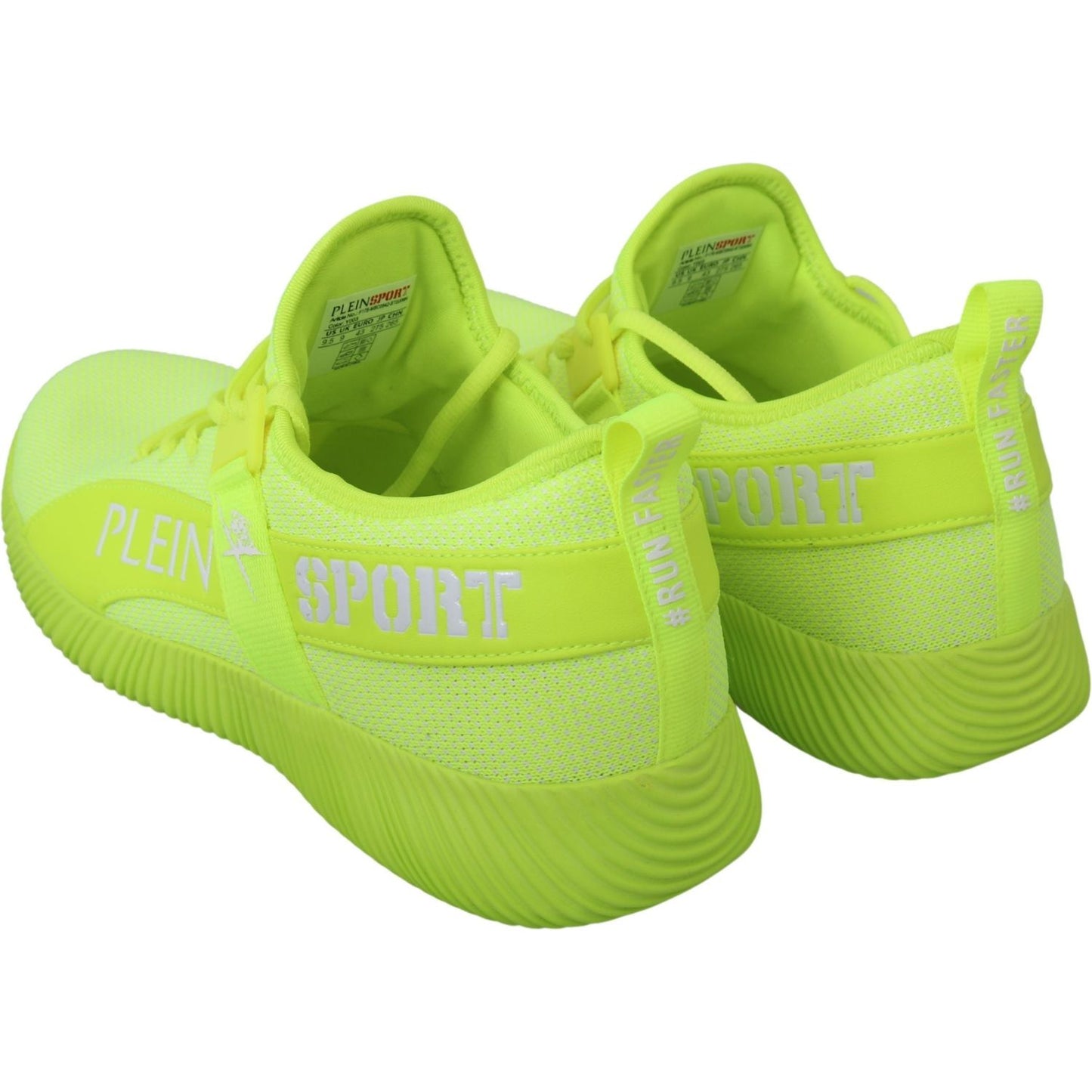 Philipp Plein Stylish Light Green Casual Sneakers MAN SNEAKERS Philipp Plein Yellow Green