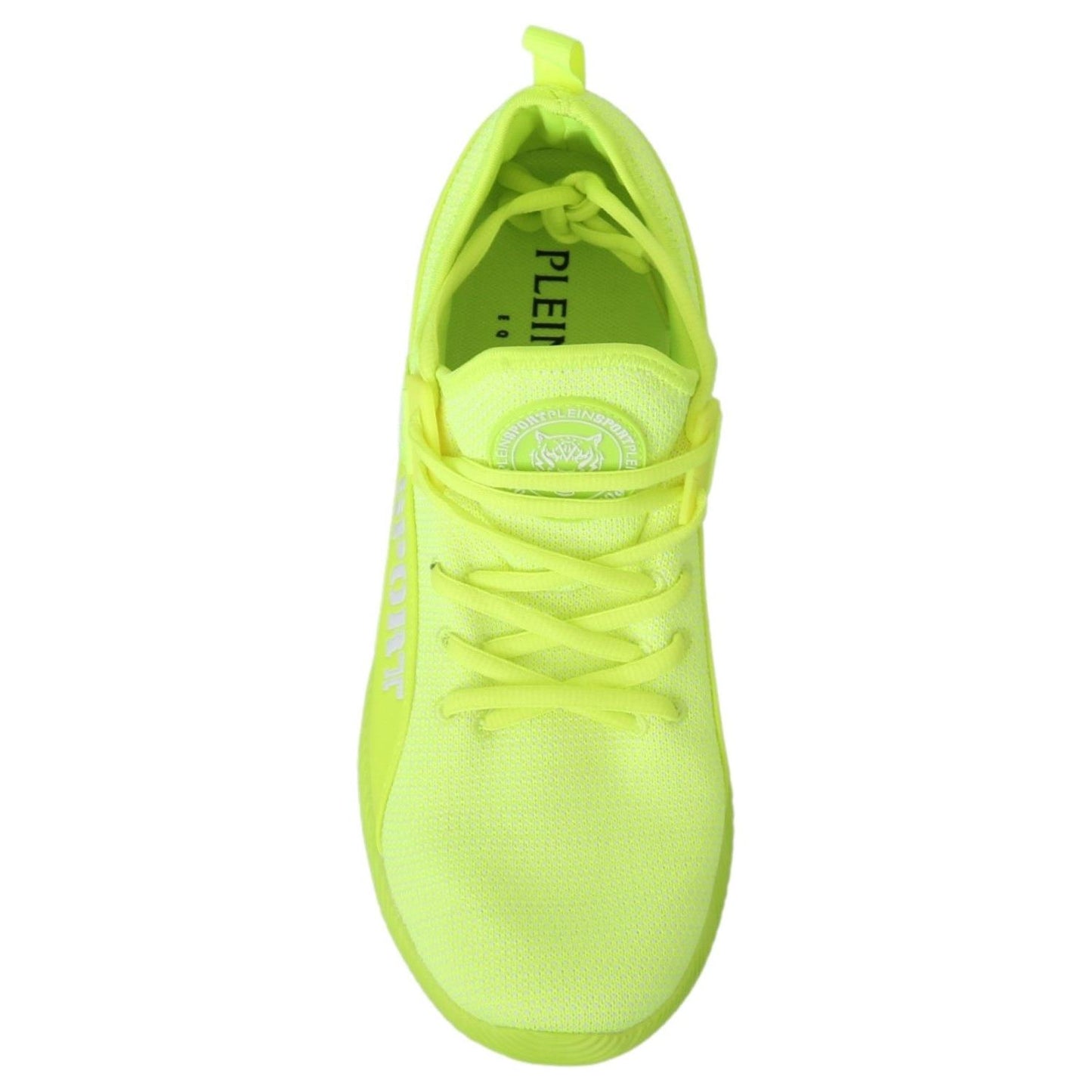 Philipp Plein Stylish Light Green Casual Sneakers MAN SNEAKERS Philipp Plein Light Goldenrod
