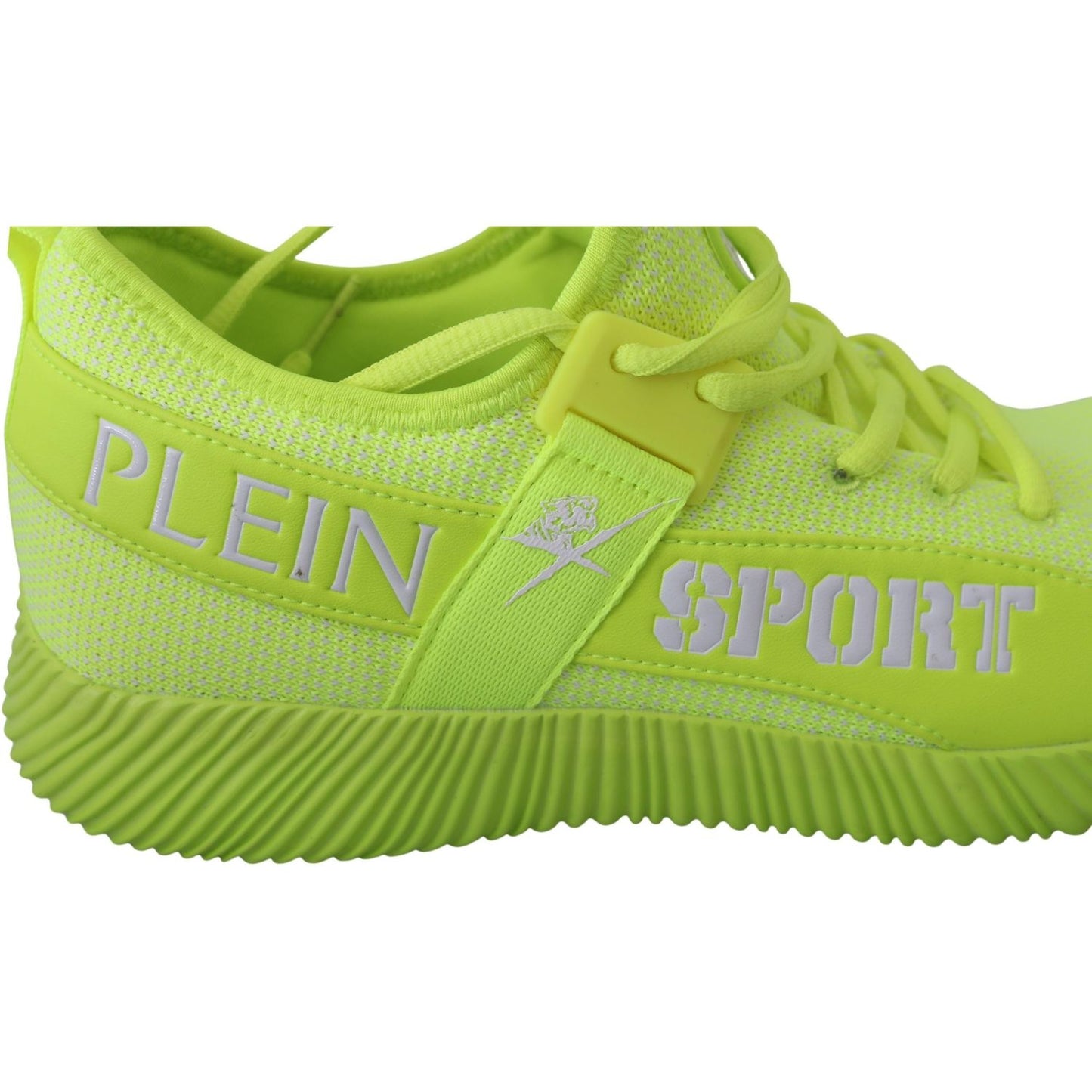 Philipp Plein Stylish Light Green Casual Sneakers MAN SNEAKERS Philipp Plein Yellow Green