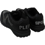 Philipp Plein Black Running Jasmines Sneakers Shoes LA7170-36