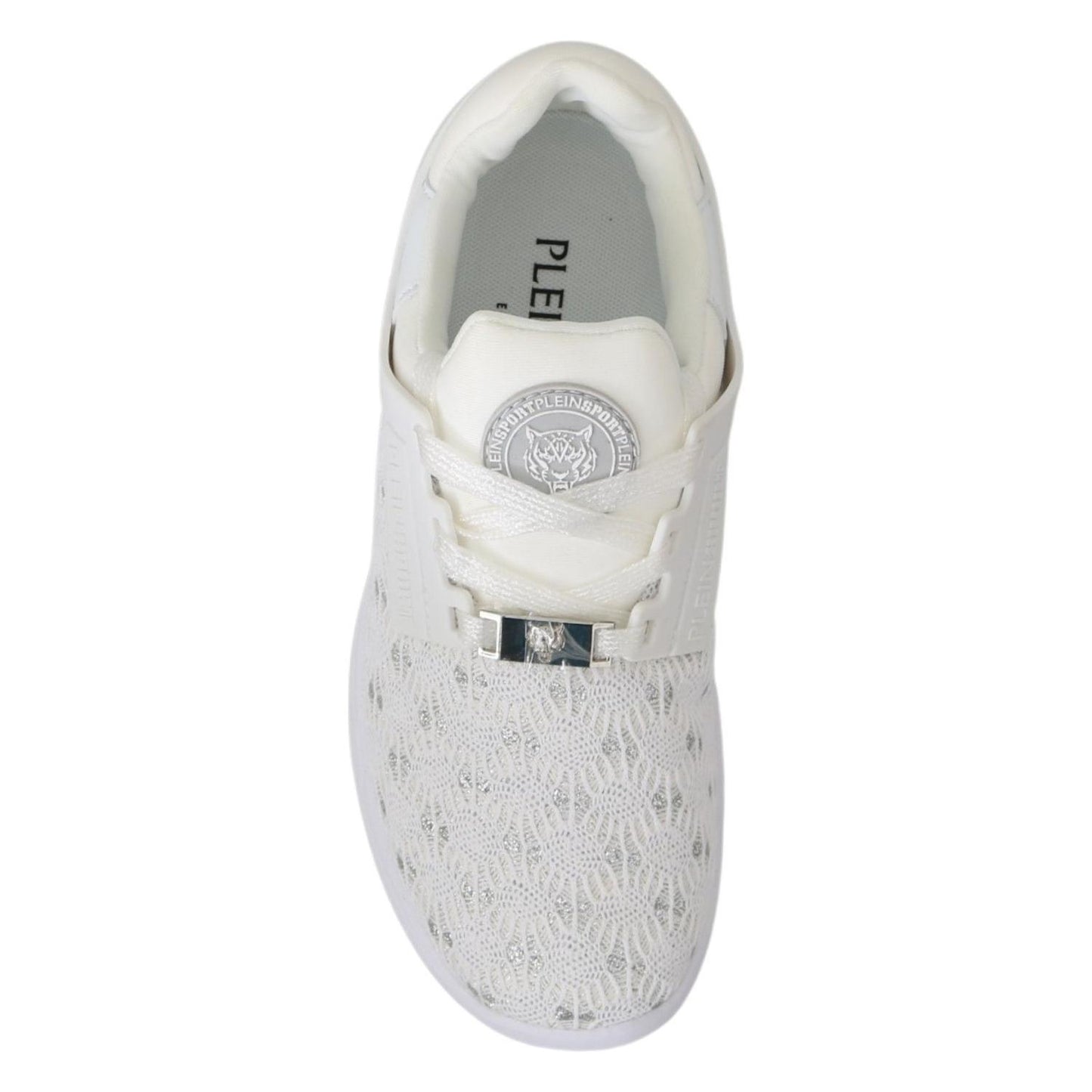 Philipp Plein Trendy White Beth Sneakers for Women WOMAN SNEAKERS Philipp Plein Light Gray