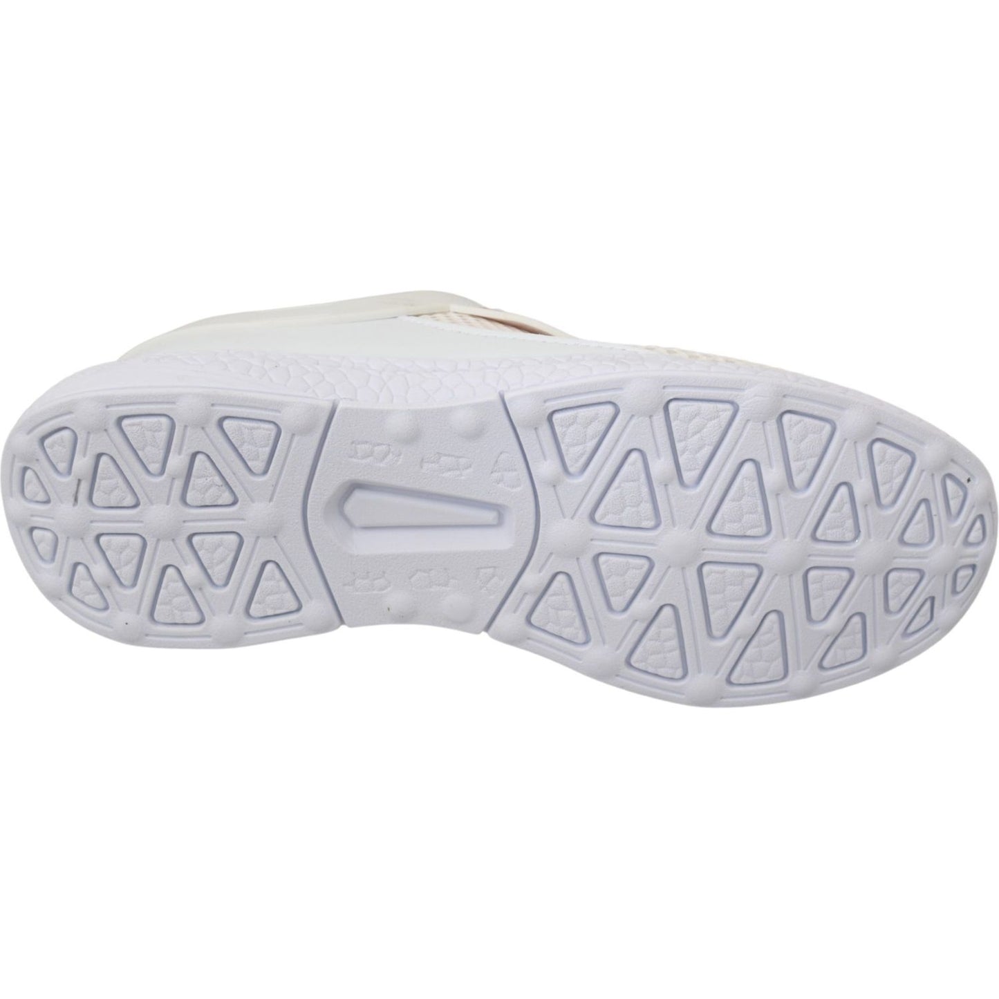 Philipp Plein Chic White Becky Sneakers with Pink Accents WOMAN SNEAKERS Philipp Plein Gray