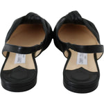 Jimmy Choo Elegant Pointed Toe Leather Flats 191714992894