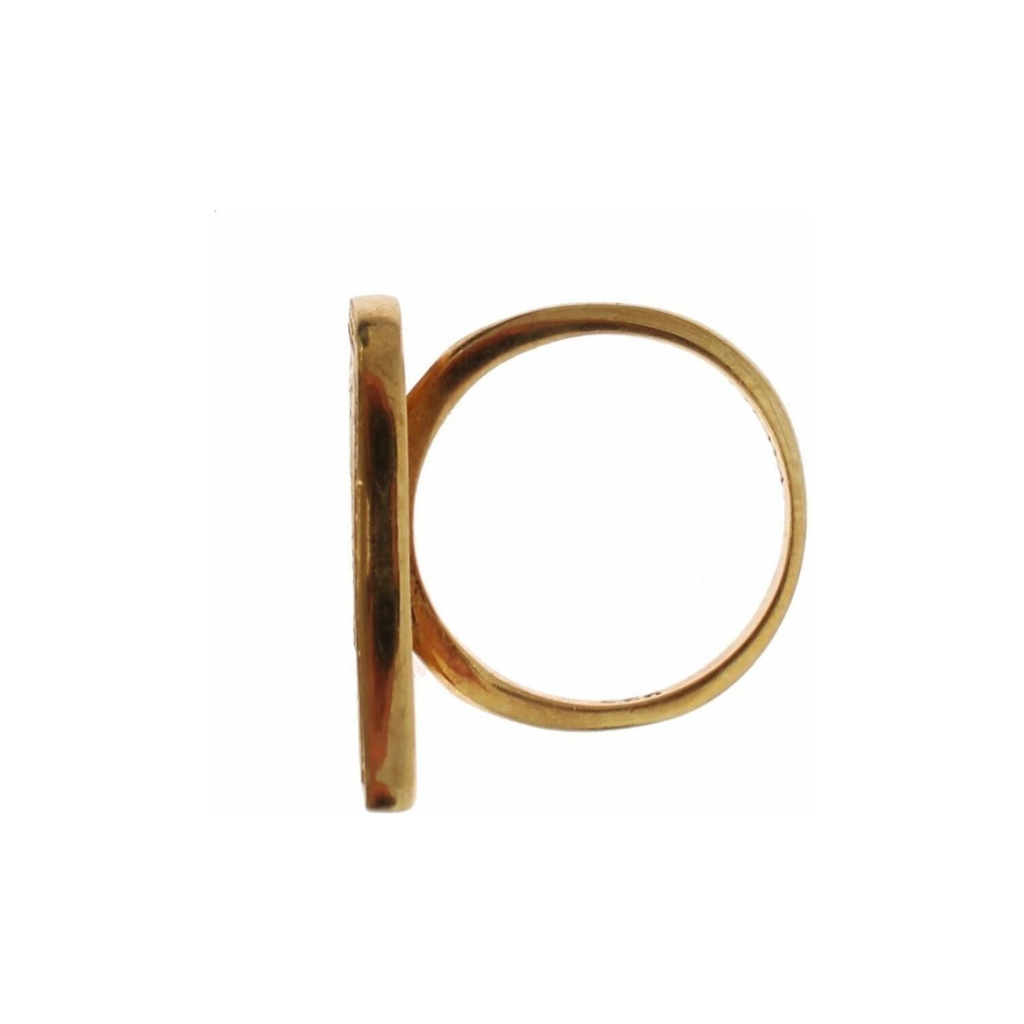 Nialaya Glamorous Gold Plated Crystal Ring Ring Nialaya Sienna