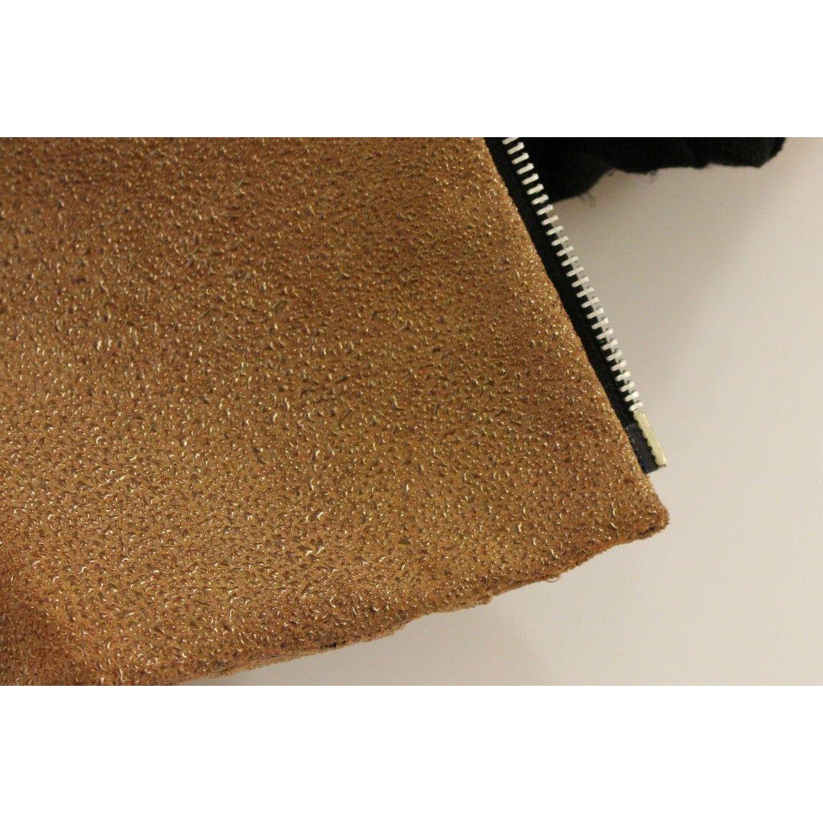 La Maison du Couturier Sleeveless Leather Couture Vest in Rich Brown Coats & Jackets La Maison du Couturier Sienna