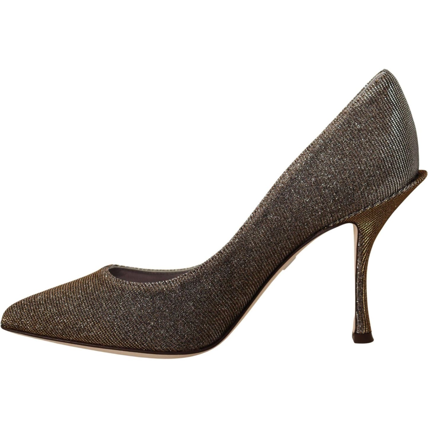 Dolce & Gabbana Elegant Silver Heels Pumps Classic Dolce & Gabbana Dark Slate Gray