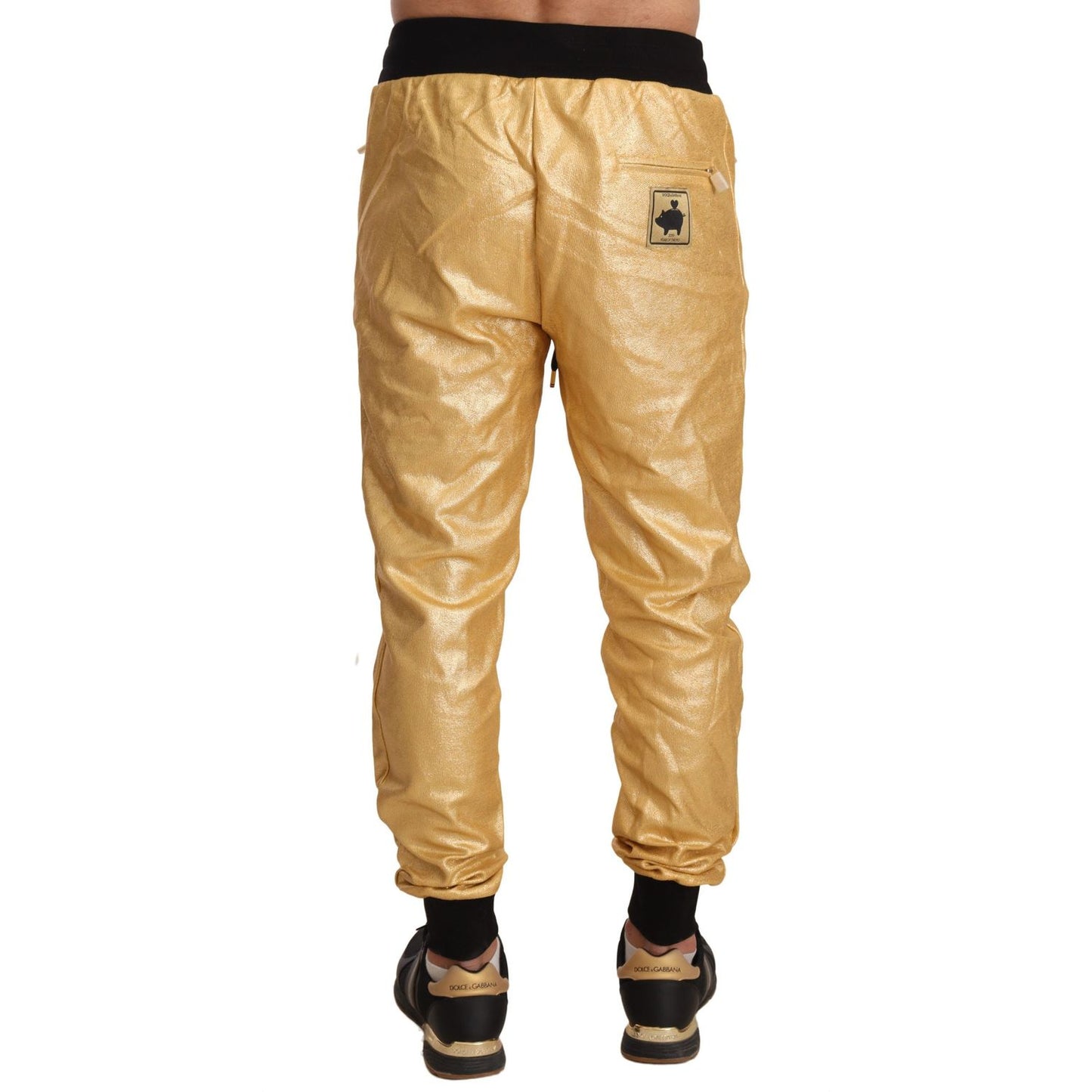 Dolce & Gabbana Gold Year of the Pig Sweatpants Dolce & Gabbana Dark Khaki