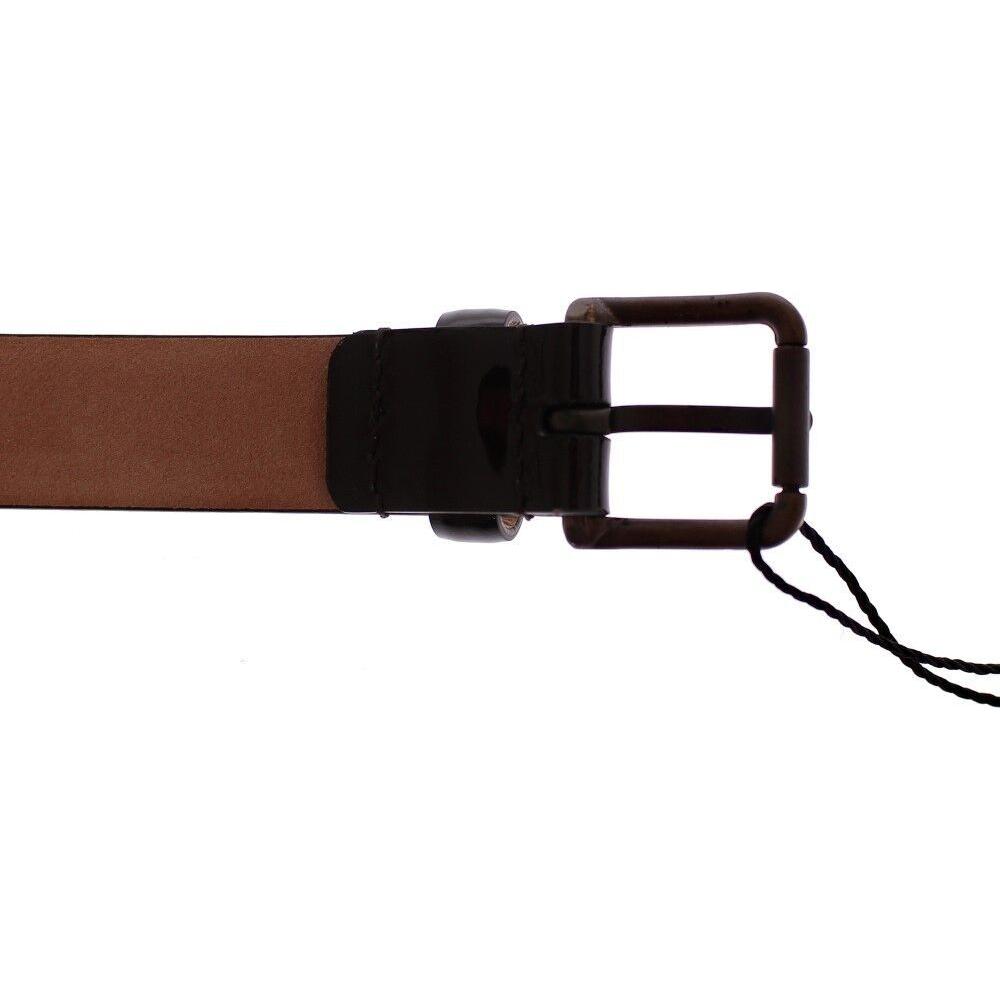 Dolce & Gabbana Elegant Leather Accessory for Sophisticated Style WOMAN BELTS Dolce & Gabbana Black