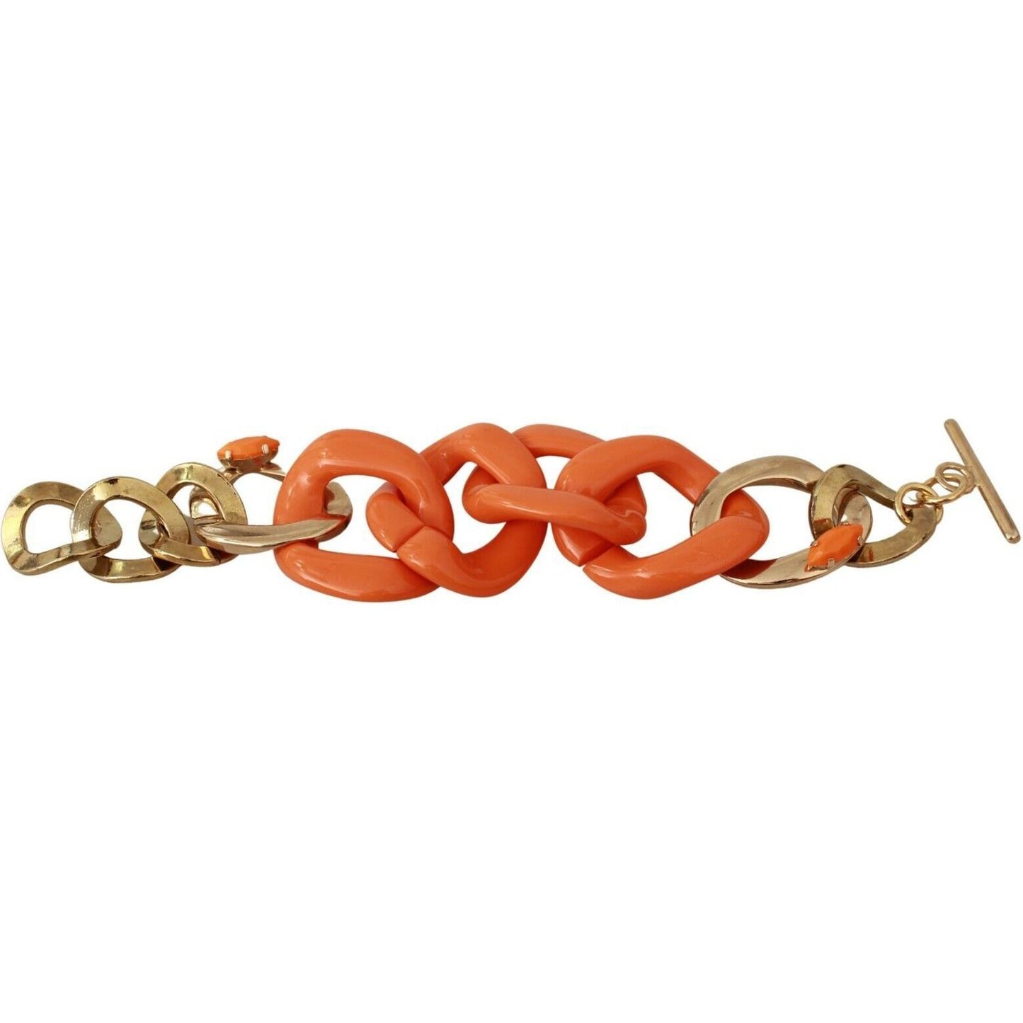 Ermanno Scervino Orange Statement Bracelet WOMAN BRACELET Ermanno Scervino Chocolate