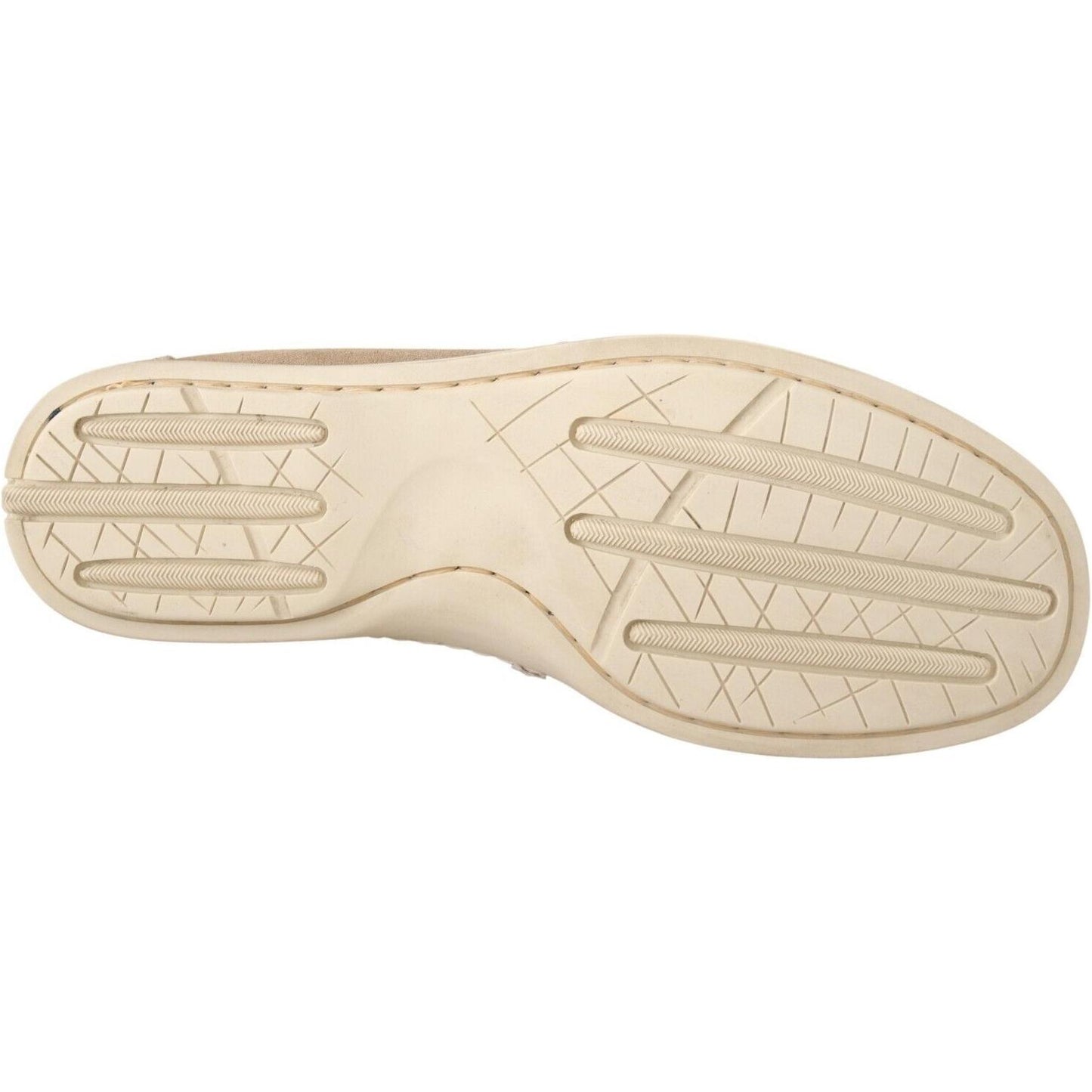 Pollini Elegant Beige Suede Moccasins for the Discerning Gentleman MAN LOAFERS Pollini Wheat