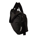 Dolce & Gabbana Black Denim Leather Shoulder Strap Messenger Bag VAS12857