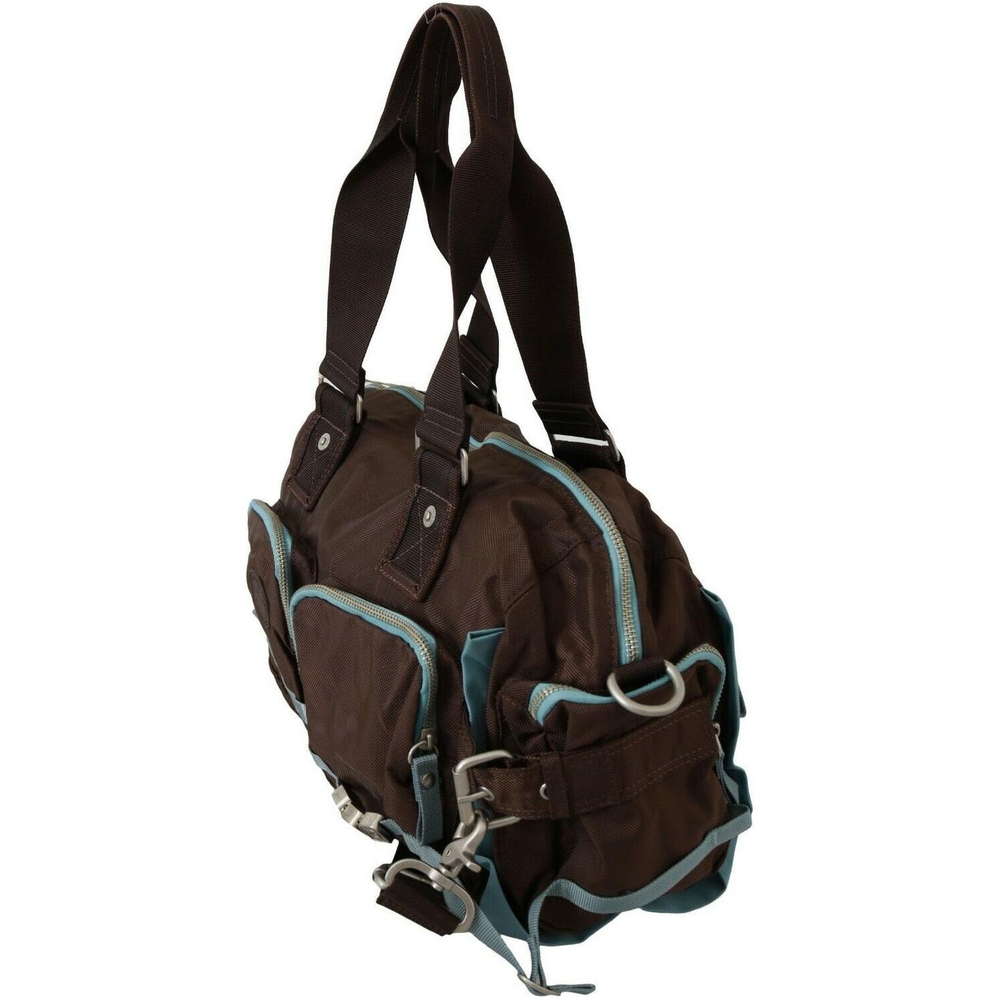 WAYFARER Elegant Duffel Travel Bag in Earthy Brown Luggage WAYFARER Black