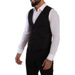 Dolce & Gabbana Black Slim Fit 2 Piece SICILIA Blazer JKT3038 - 48