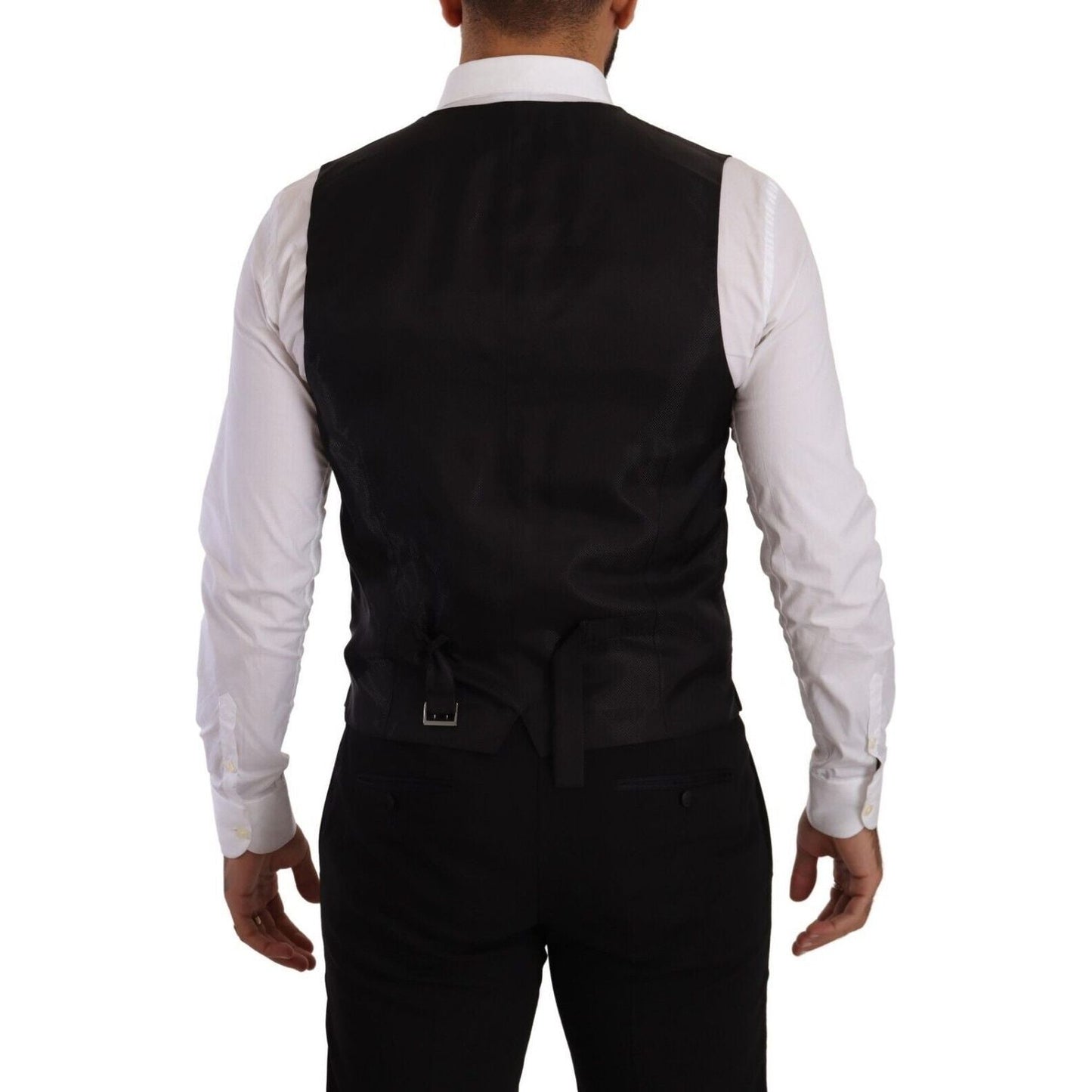 Dolce & Gabbana Black Slim Fit 2 Piece SICILIA Blazer JKT3038 - 48