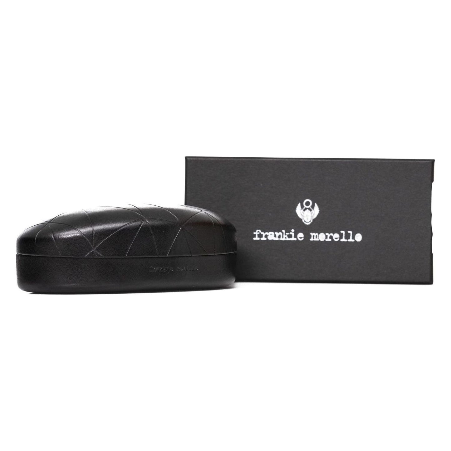 Frankie Morello Silver Metallic Women's Sunglass Frankie Morello Dark Slate Gray