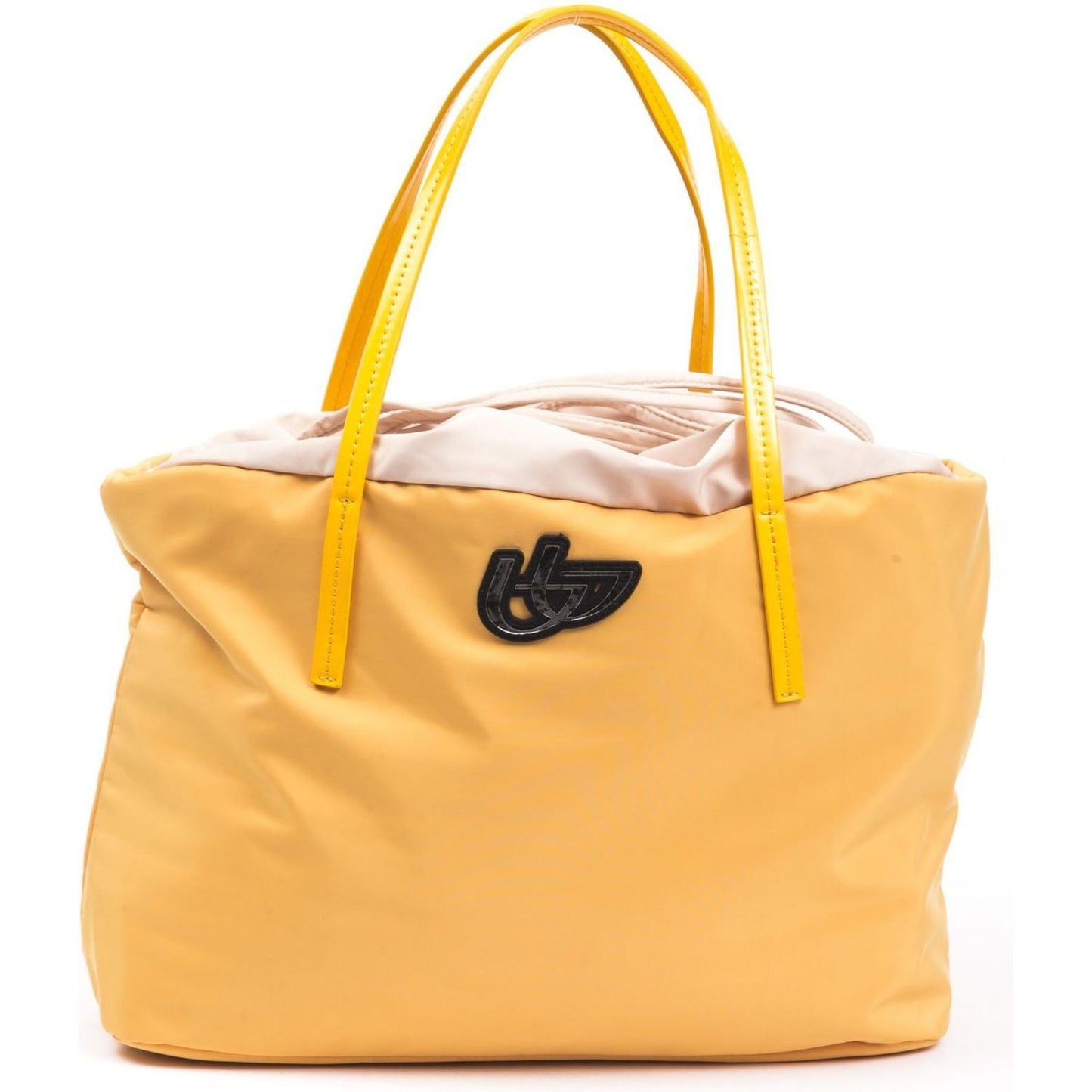BYBLOS Yellow Polyester Women Handbag BYBLOS Sandy Brown