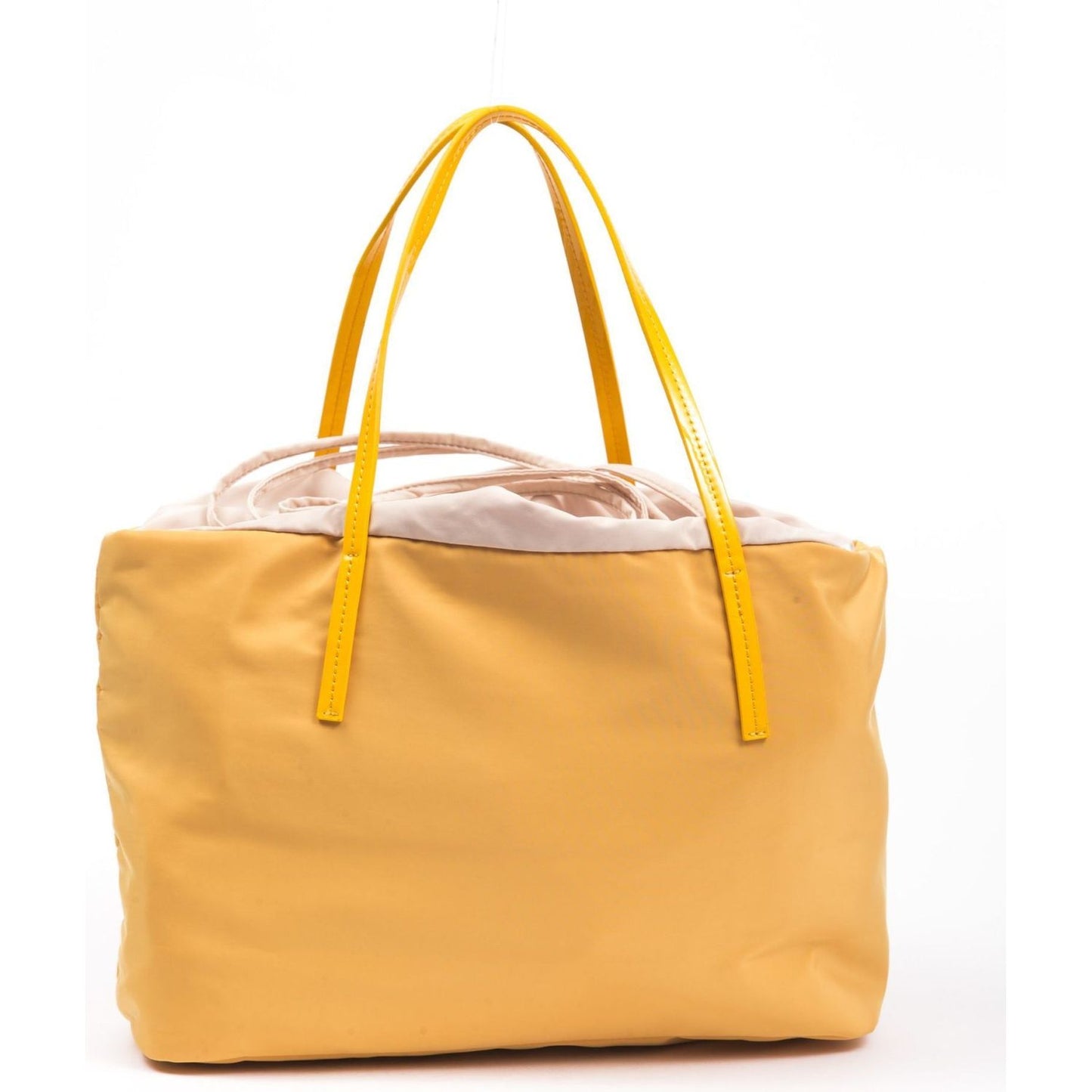 BYBLOS Yellow Polyester Women Handbag BYBLOS Sandy Brown
