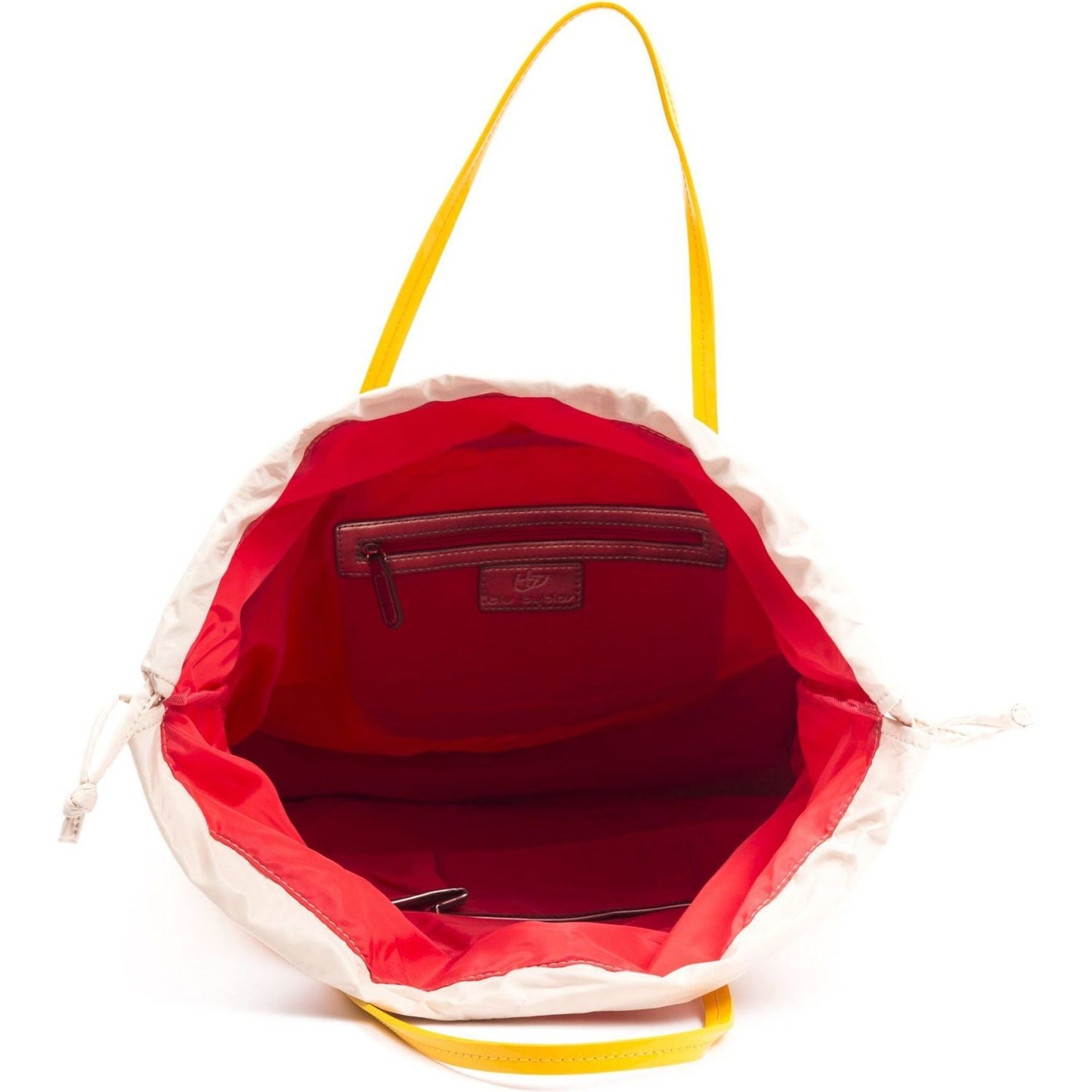 BYBLOS Yellow Polyester Women Handbag BYBLOS Dark Red