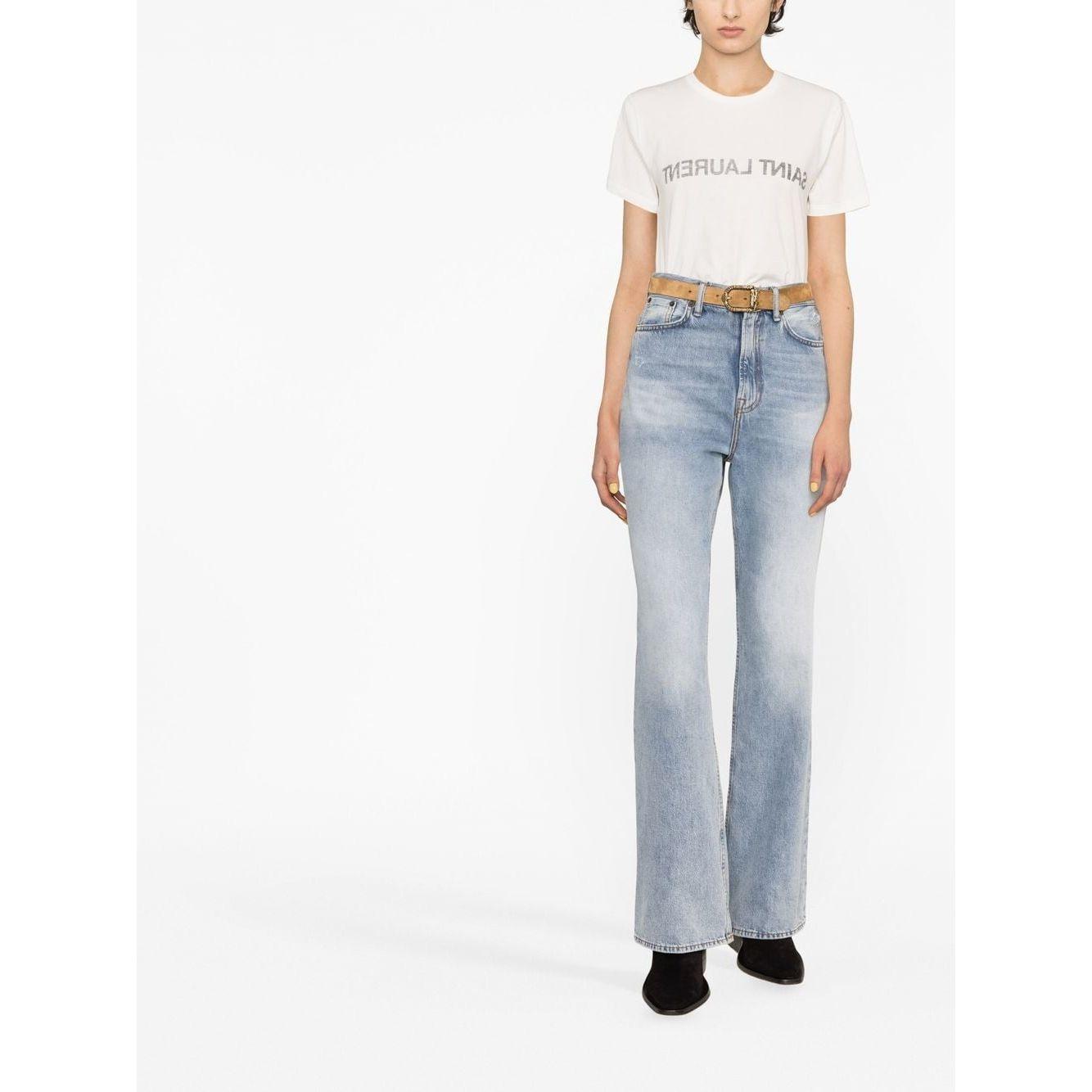 Saint Laurent T-shirts and Polos White