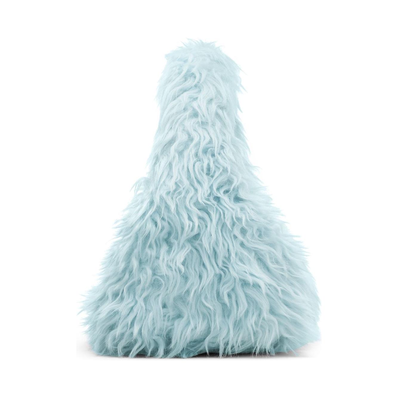 Marc Jacobs Marc Jacobs The Mini Faux Fur Sack Tote Bag blue faux-fur design magnetic fastening single top handle embroidered logo to the front main compartment internal zip-fastening pocket internal card slot internal logo stamp full lining mini The Sack