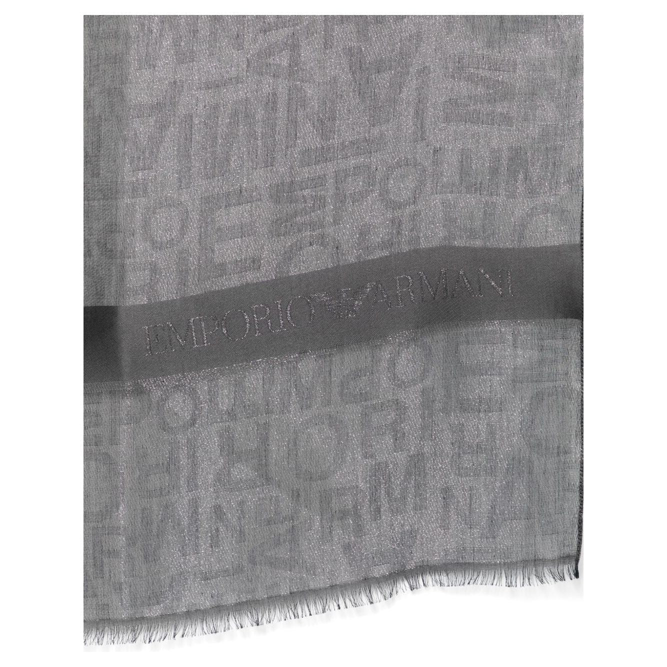Emporio Armani Scarfs Black