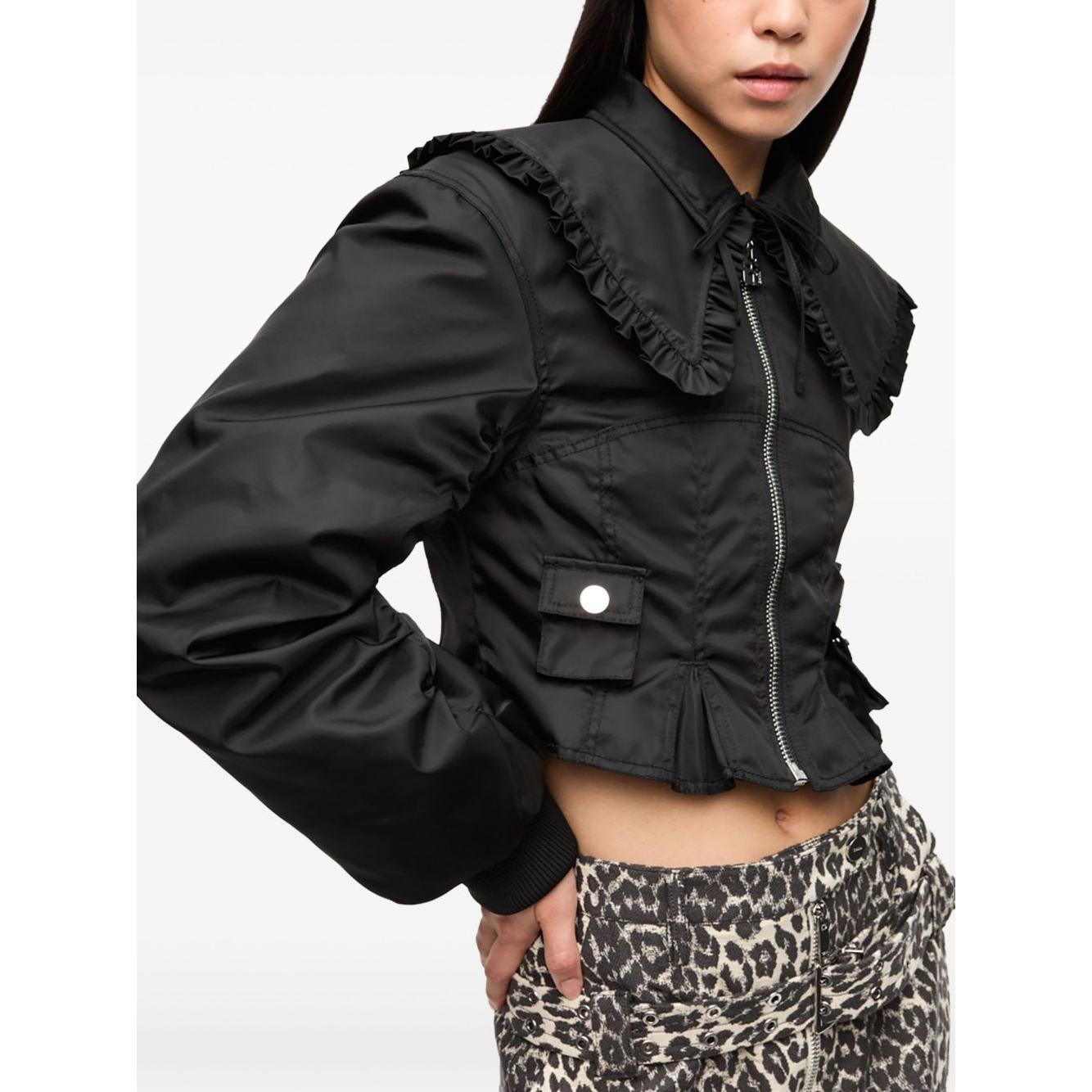 GANNI Coats Black