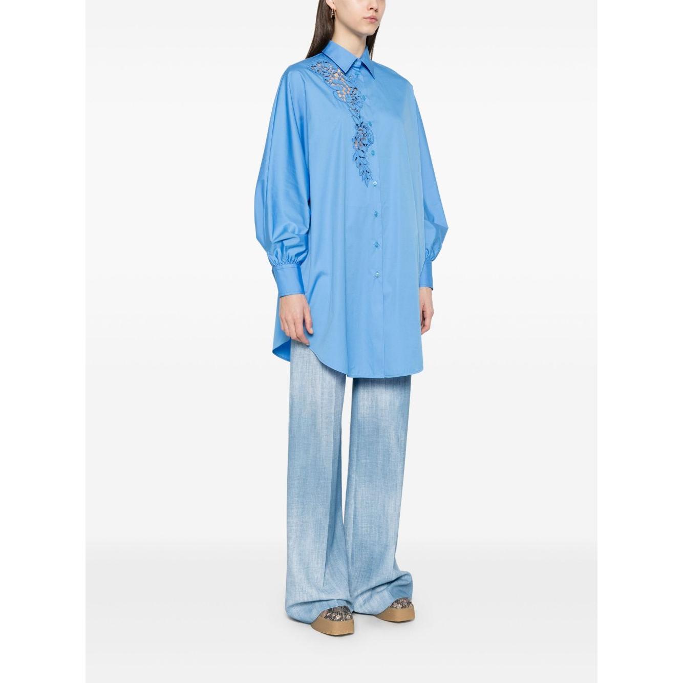 Ermanno Scervino Shirts Clear Blue