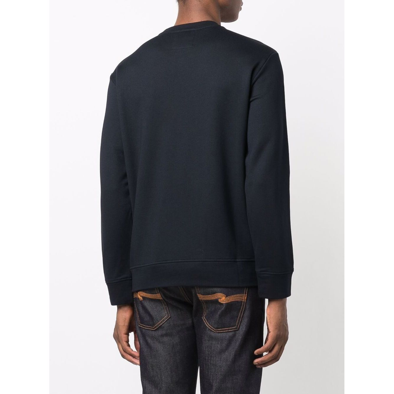 Emporio Armani Sweaters Blue Topwear