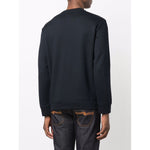 Emporio Armani Sweaters Blue Topwear
