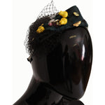 Dolce & Gabbana Purple Crystal Diadem Headband Lemons Sicily Tiara SMY100845