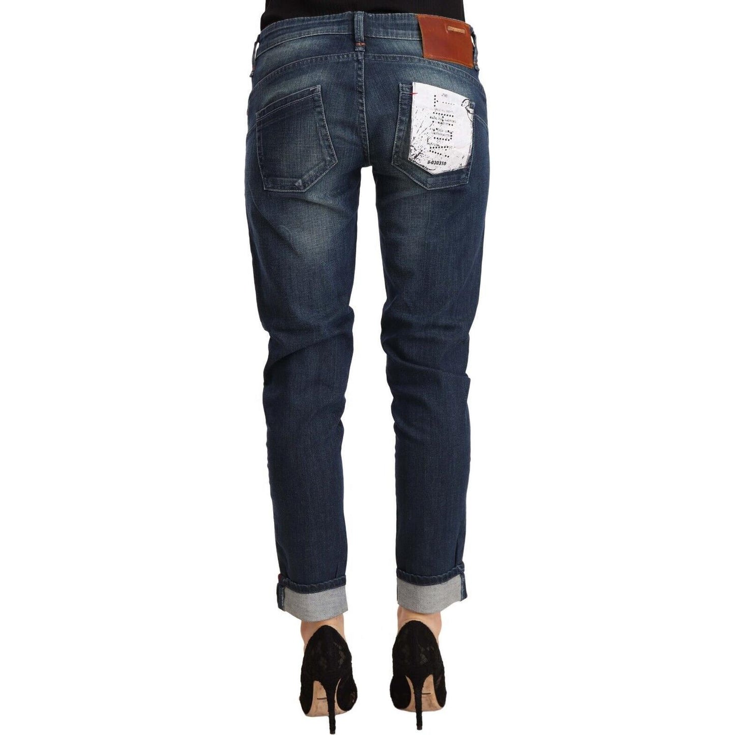 Acht Sophisticated Skinny Blue Jeans Acht Dark Slate Gray