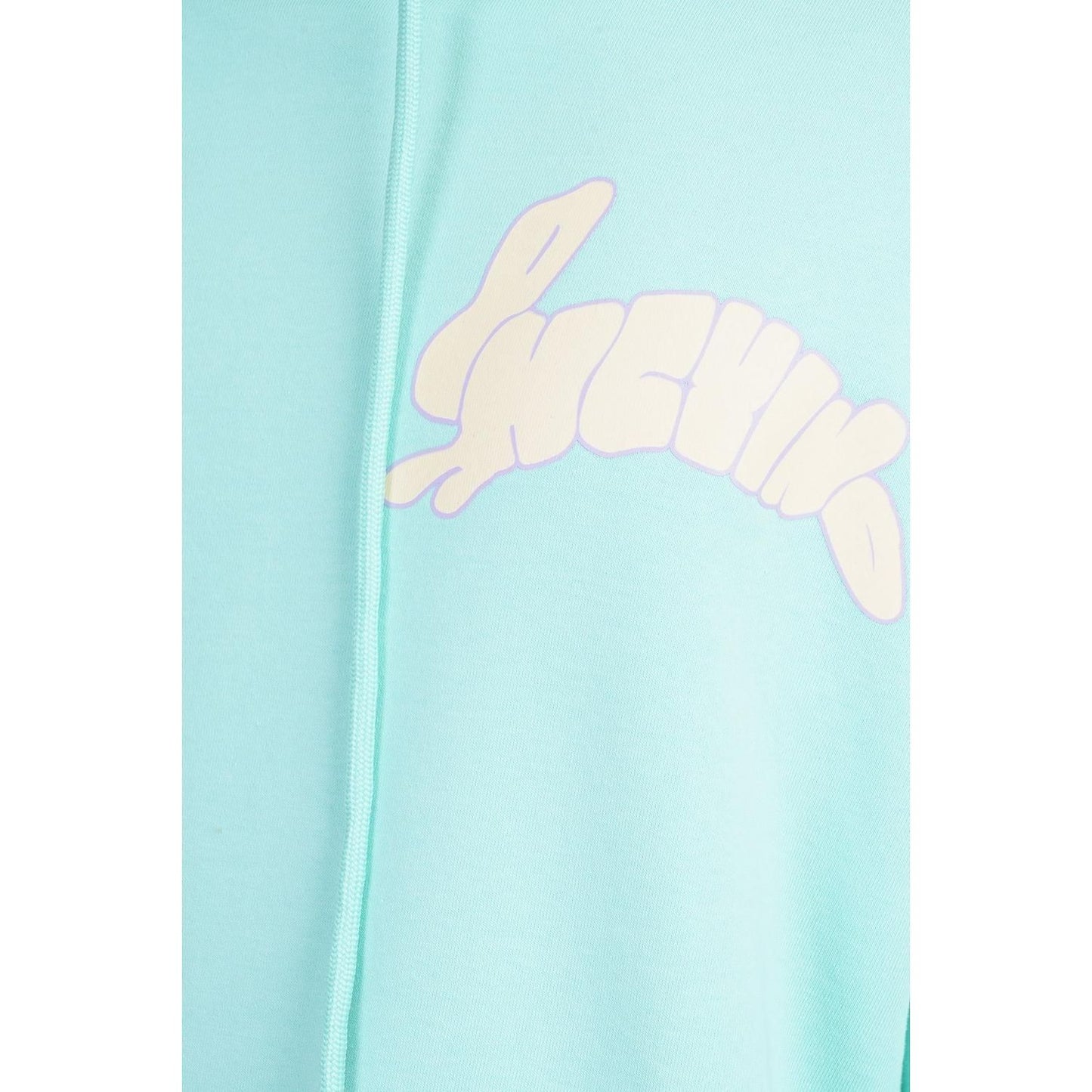 Pharmacy Industry Green Cotton Men Sweater Pharmacy Industry Pale Turquoise