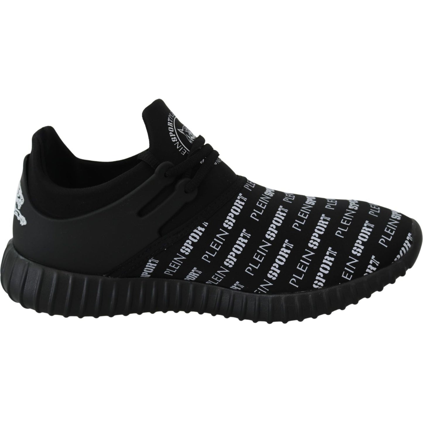 Plein Sport Chic Black Runner Henry Sport Sneakers 4059623074222