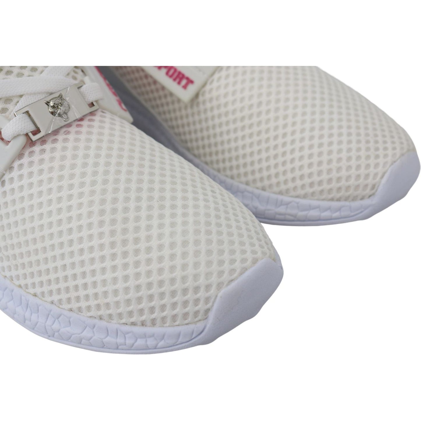 Plein Sport Exclusive White Runner Becky Sneakers Plein Sport Gray