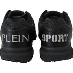 Plein Sport Elegant Black Runner Jasmines Sport Shoes 4059623082876