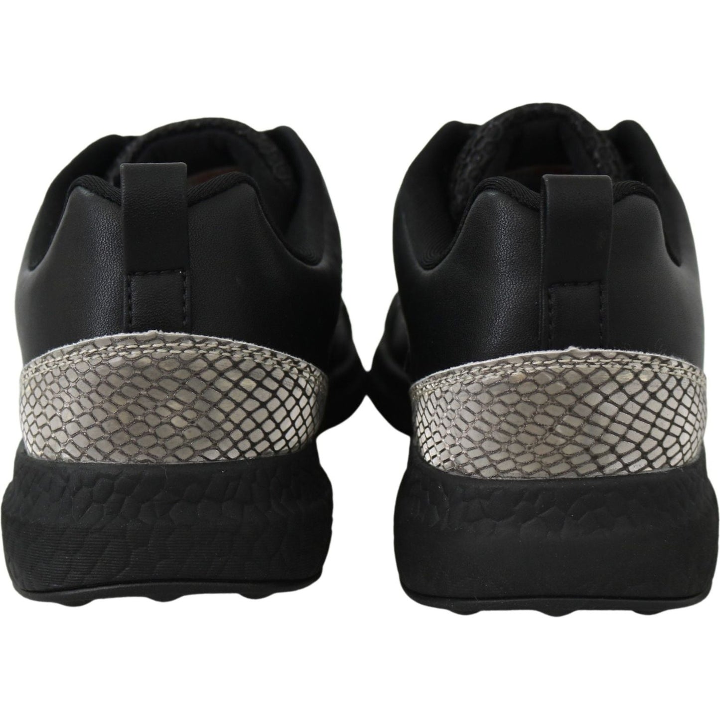 Plein Sport Exquisite Black Runner Gisella Sports Sneakers 4059623082449