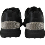 Plein Sport Exquisite Black Runner Gisella Sports Sneakers 4059623082449