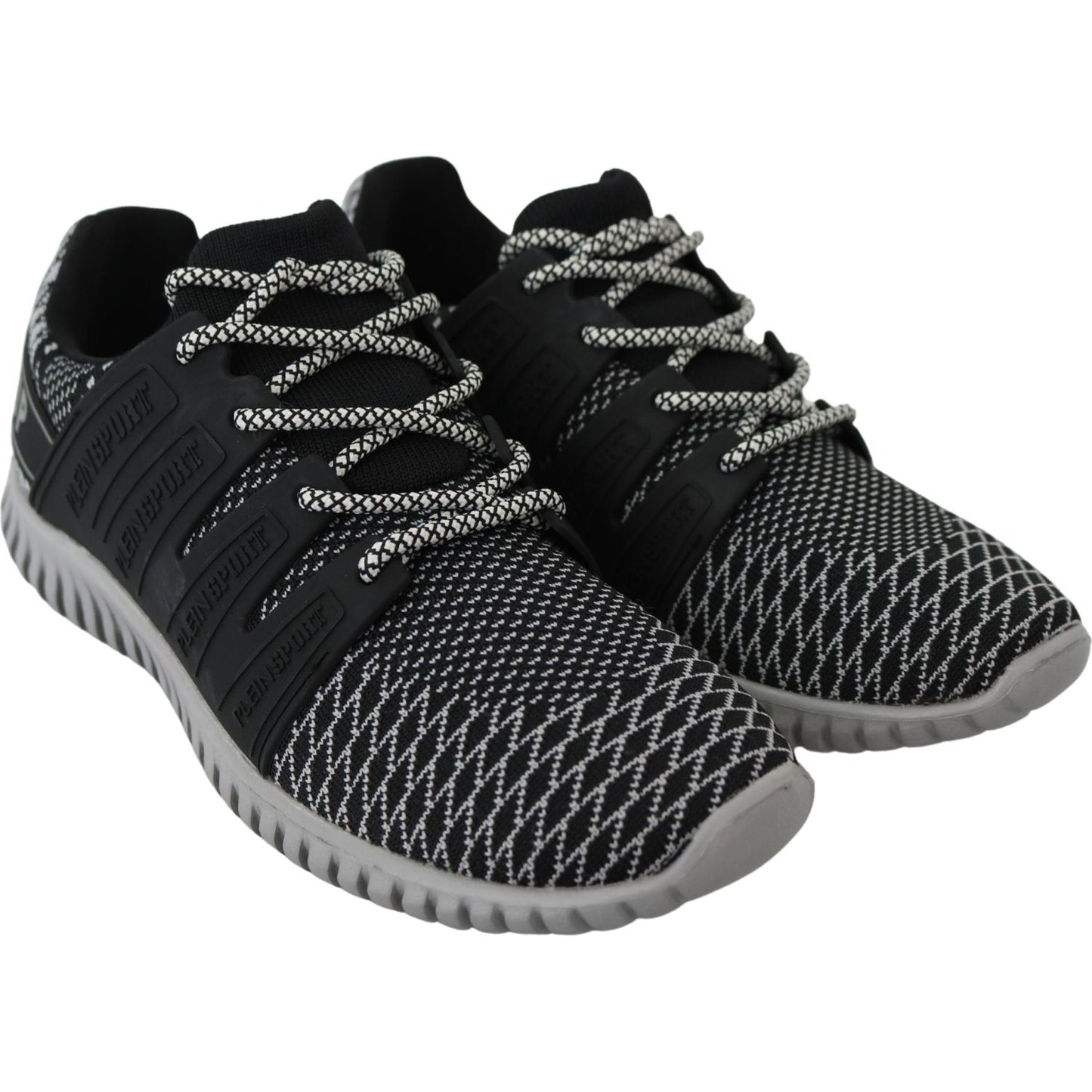 Plein Sport Exclusive Runner Mason Sneakers - Jet Black 4059623080513