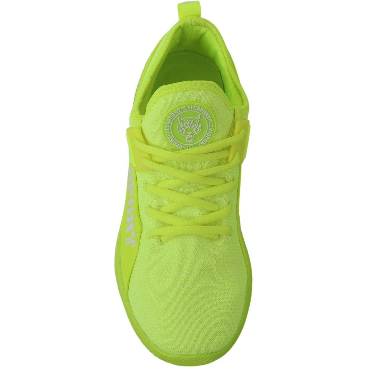 Plein Sport Electrify Your Step with Yellow Carter Sport Sneakers Plein Sport Yellow Green