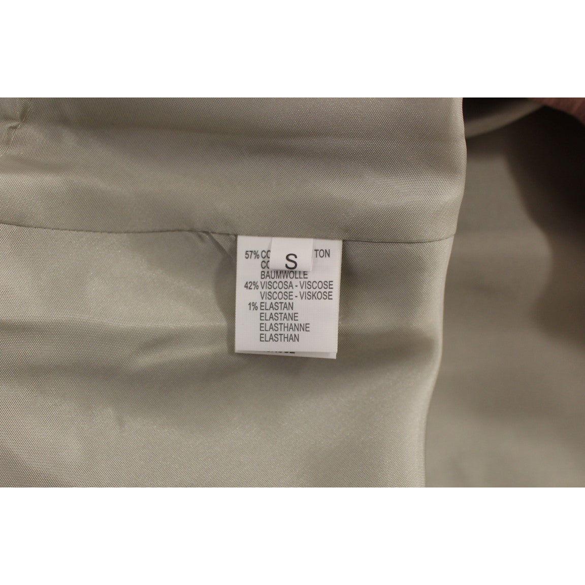 Comeforbreakfast Sleek Pleated Mini Skirt in Pink and Gray Comeforbreakfast Dim Gray