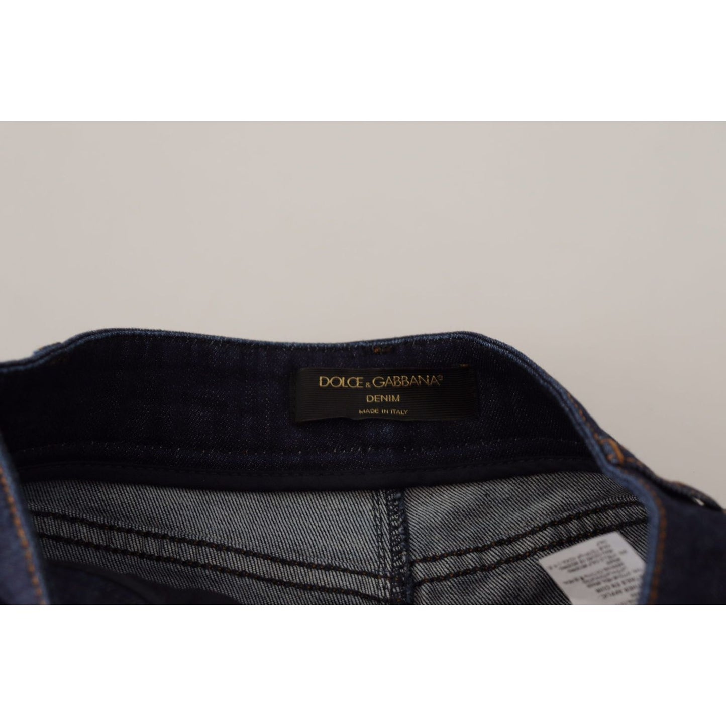 Dolce & Gabbana Chic High Waist Hot Pants Shorts with Crystal Detailing Dolce & Gabbana Gray