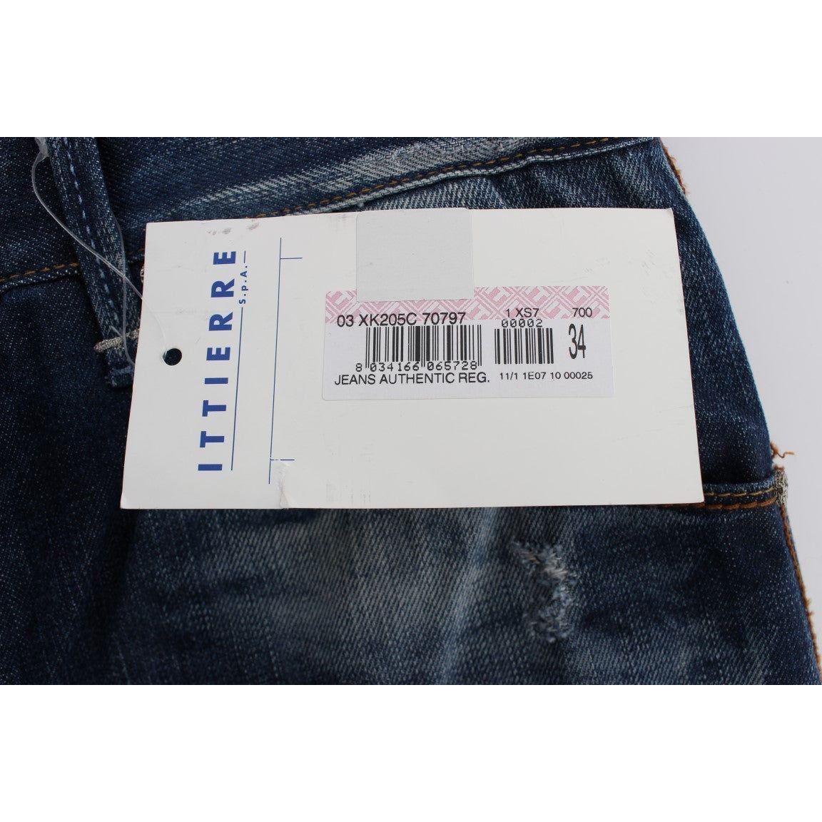 Acht Authentic Regular Fit Blue Wash Jeans Acht Dark Slate Gray