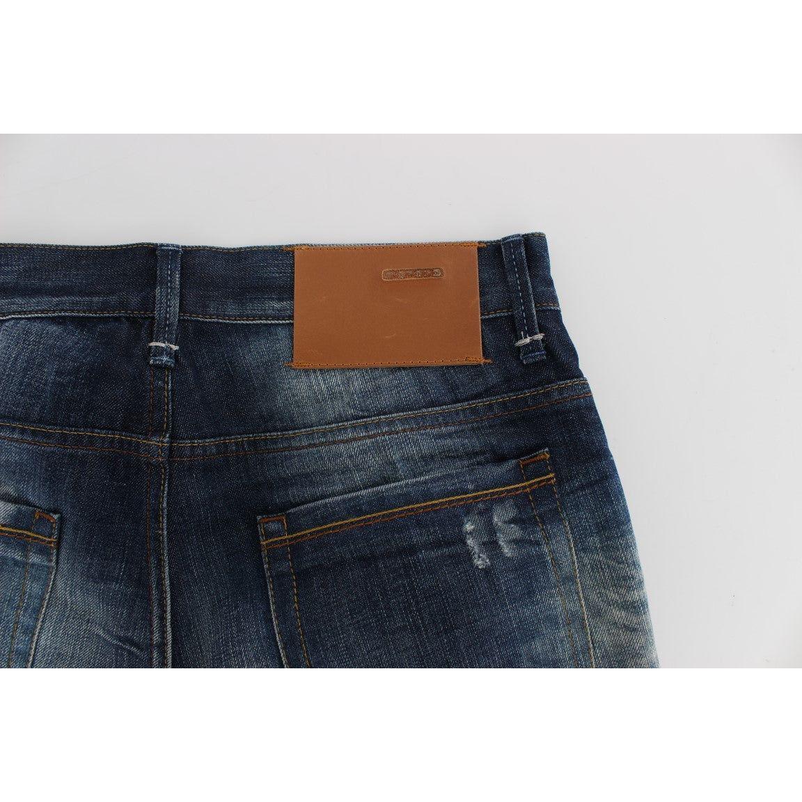 Acht Authentic Regular Fit Blue Wash Jeans Acht Dark Slate Gray